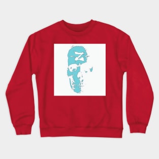 Beautiful Zombie Skull! Crewneck Sweatshirt